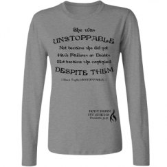 Ladies Relaxed Fit Basic Long Sleeve Tee