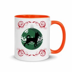 11oz Ceramic Mug with Color Inside