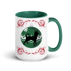 15oz Ceramic Mug with Color Inside