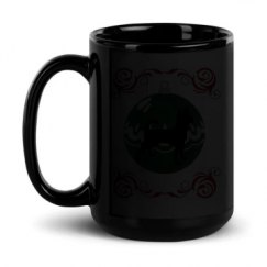 15oz Black Glossy Mug