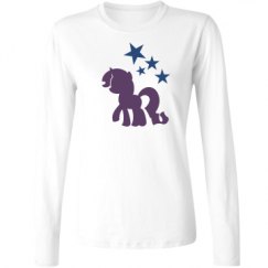 Ladies Relaxed Fit Basic Long Sleeve Tee