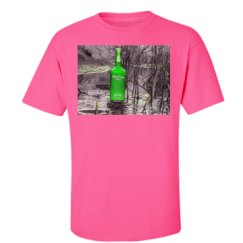 Unisex Ultra Cotton Safety Neon Crewneck Tee