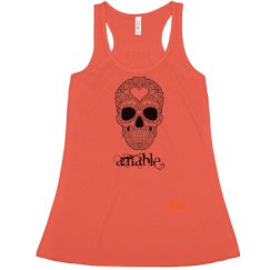 Ladies Flowy Racerback Tank