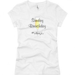 Ladies Slim Fit Basic Promo Jersey Tee