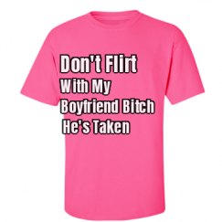 Unisex Ultra Cotton Safety Neon Crewneck Tee