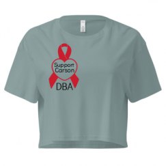 Ladies Festival Cali Crop Top Tee