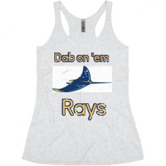 Ladies Slim Fit Super Soft Racerback Triblend Tank