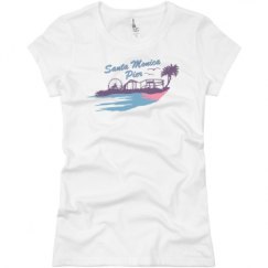 Ladies Slim Fit Basic Promo Jersey Tee