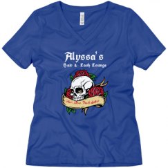 Ladies Relaxed Fit V-Neck Tee