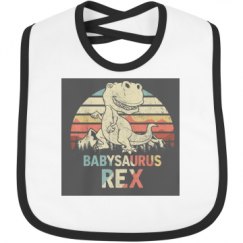 Infant Contrast Trim Bib