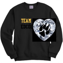 Unisex Film and Foil Crewneck Sweatshirt
