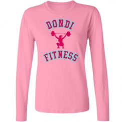 Ladies Relaxed Fit Basic Long Sleeve Tee