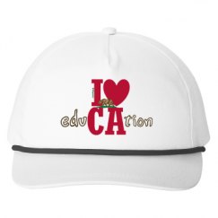 Snapback Five-Panel Rope Hat