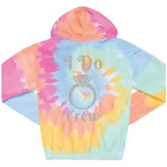 Unisex Tie-Dye Fleece Hoodie