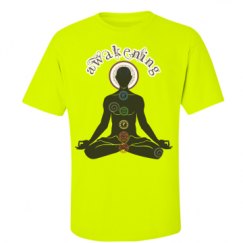 Unisex Ultra Cotton Safety Neon Crewneck Tee