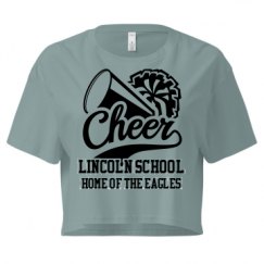 Ladies Festival Cali Crop Top Tee