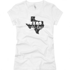 Ladies Slim Fit Basic Promo Jersey Tee