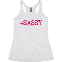 Ladies Slim Fit Super Soft Racerback Triblend Tank