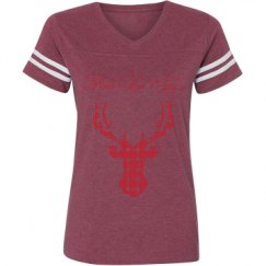 Ladies Relaxed Fit Vintage Sports Tee