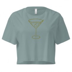 Ladies Festival Cali Crop Top Tee