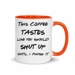 11oz Ceramic Mug with Color Inside