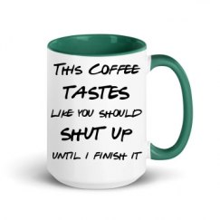 15oz Ceramic Mug with Color Inside