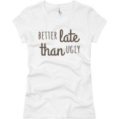 Ladies Slim Fit Basic Promo Jersey Tee