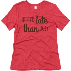 Ladies Relaxed Fit Super Soft Triblend Tee