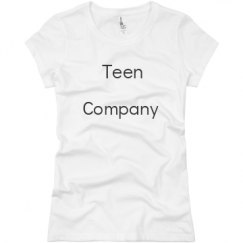 Ladies Slim Fit Basic Promo Jersey Tee