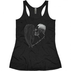 Ladies Slim Fit Super Soft Racerback Triblend Tank