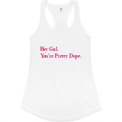 Ladies Slim Fit Racerback Tank Top