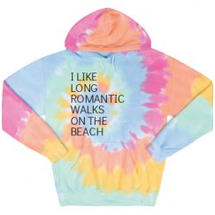 Unisex Tie-Dye Fleece Hoodie