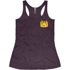 Ladies Slim Fit Super Soft Racerback Triblend Tank