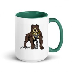 15oz Ceramic Mug with Color Inside