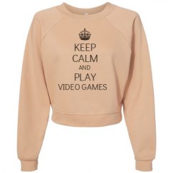 Women's Raglan Pullover Fleece