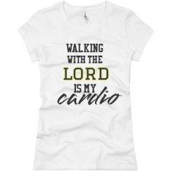 Ladies Slim Fit Basic Promo Jersey Tee