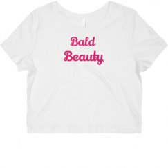 Ladies Slim Fit Crop Top Tee