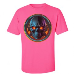 Unisex Ultra Cotton Safety Neon Crewneck Tee
