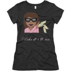 Ladies Slim Fit Super Soft Triblend Tee