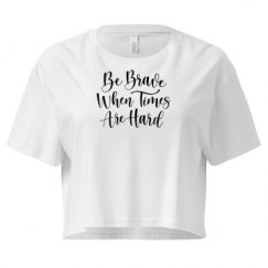 Ladies Festival Cali Crop Top Tee