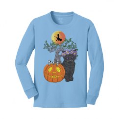 Youth Midweight Cotton Long Sleeve Tee