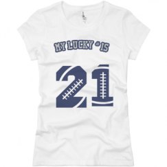 Ladies Slim Fit Basic Promo Jersey Tee