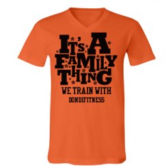 Unisex V-Neck Jersey Tee