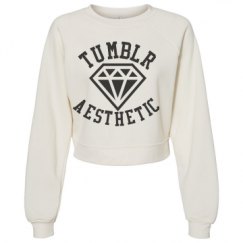 Women's Raglan Pullover Fleece