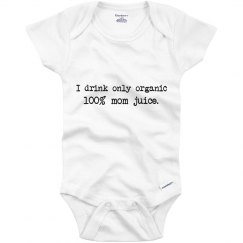 Cool quote onsie.