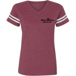 Ladies Relaxed Fit Vintage Sports Tee