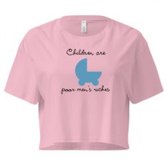 Ladies Festival Cali Crop Top Tee