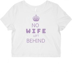 Ladies Slim Fit Crop Top Tee