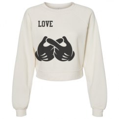 Women's Raglan Pullover Fleece