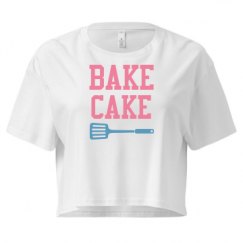 Ladies Festival Cali Crop Top Tee